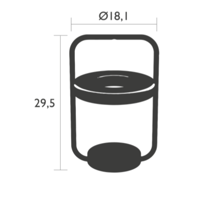 Лампа Ulli H30 Honey7